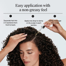 Back label close-up displaying ingredient highlights and fragrance-free formulation benefits
