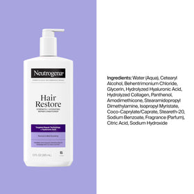 Neutrogena conditioner on a bathroom shelf in a tidy lifestyle scene