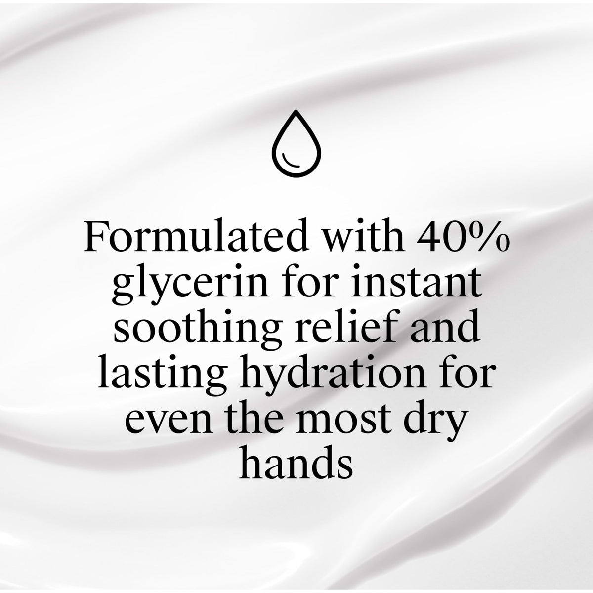 Neutrogena applied to hands demonstrating quick absorption and softness