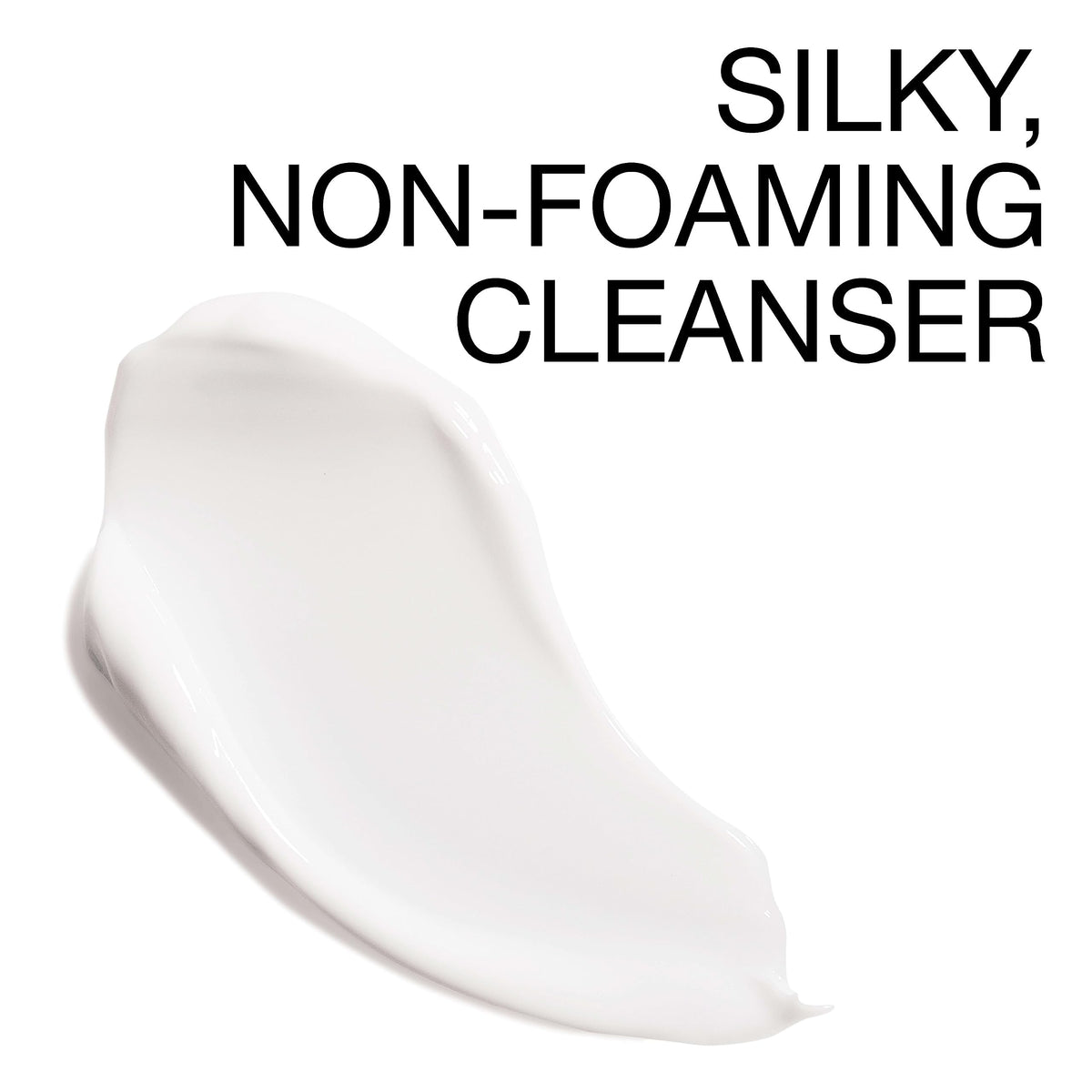 Neutrogena massaging micellar milk on face to dissolve makeup softly