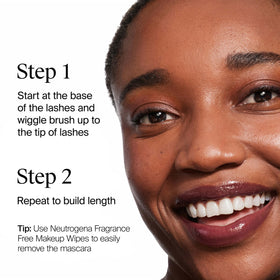 Neutrogena ingredient visual highlighting vitamin E and olive oil nourishment