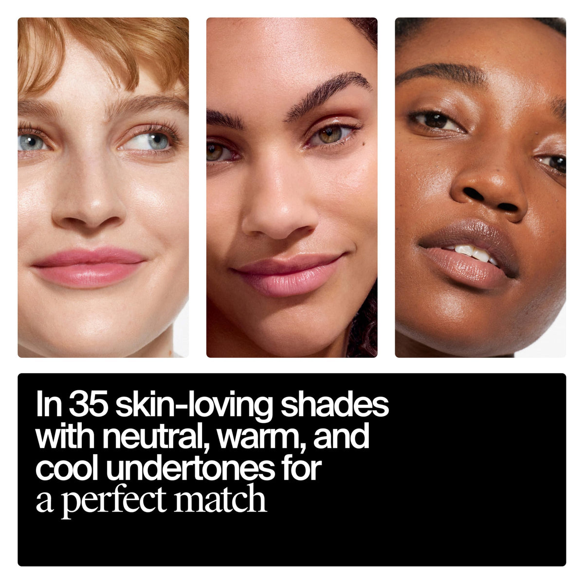 Neutrogena foundation next to coin showing 1 fl oz travel-friendly size benefit