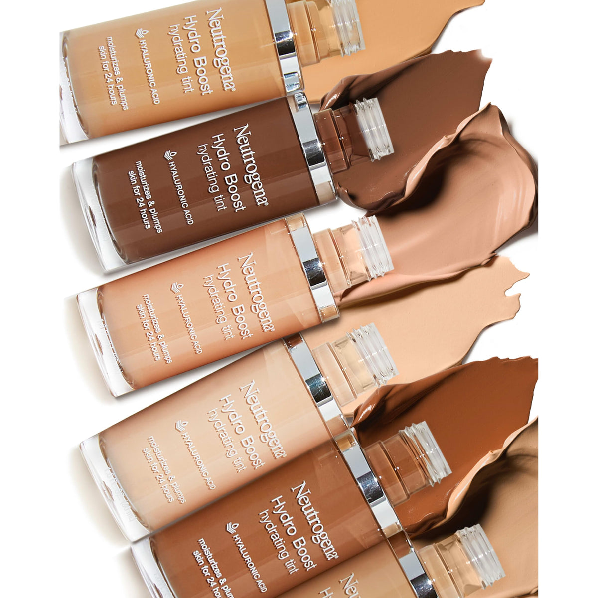 Neutrogena fingertip blending tint demonstrating smooth application