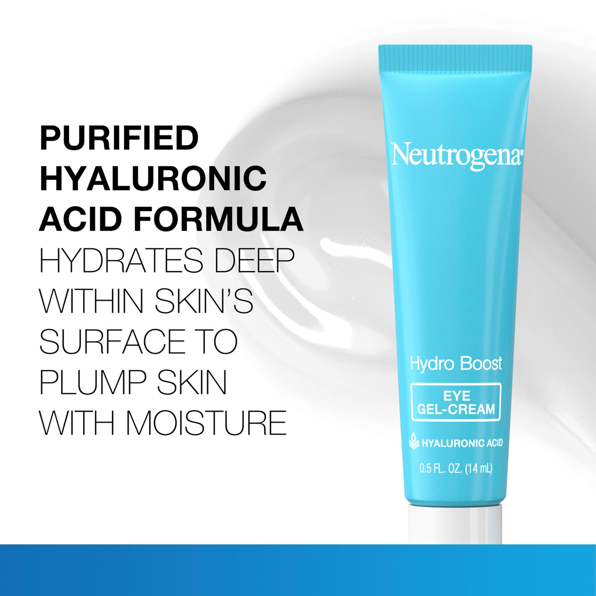 neutrogena application demo patting under eye for gentle hydration
