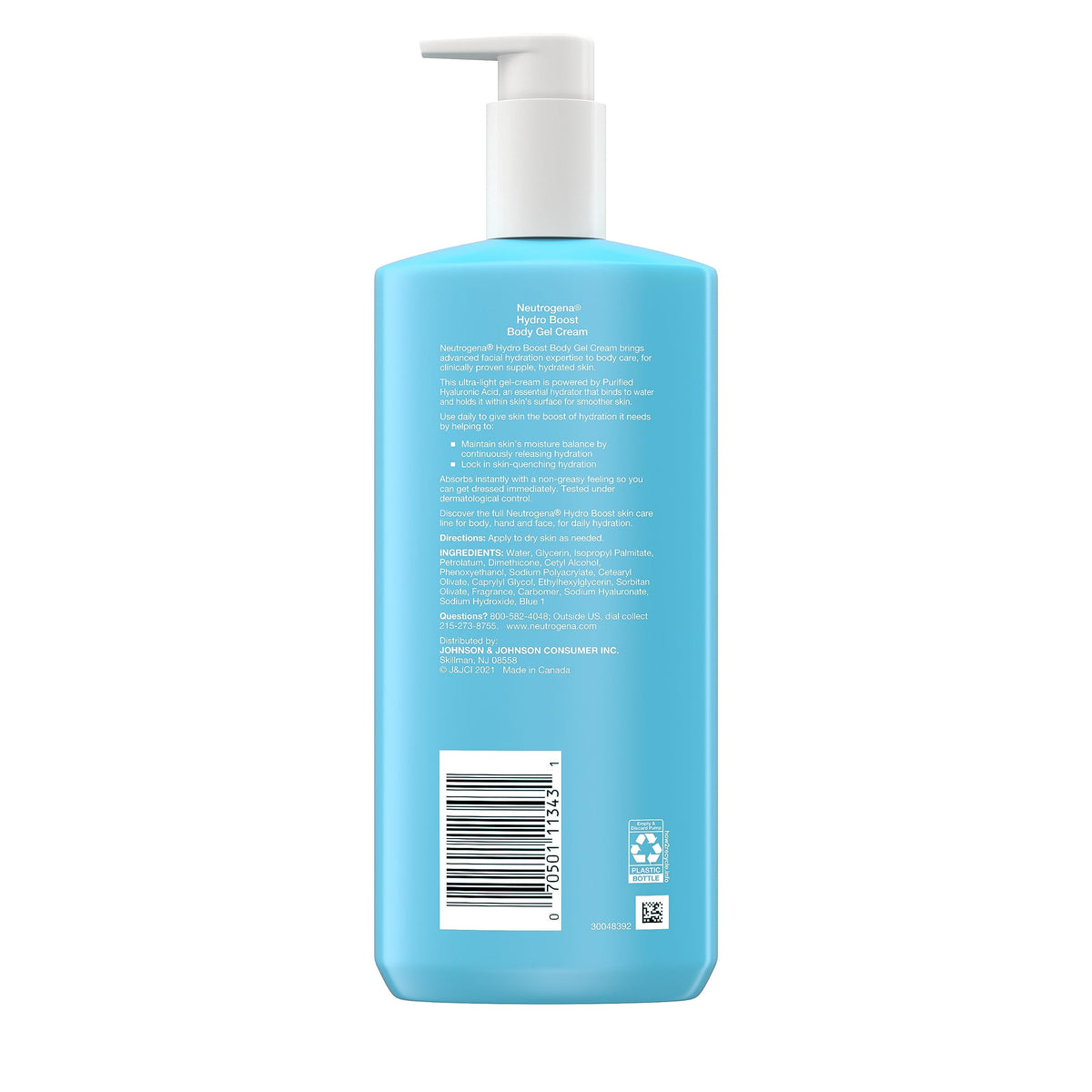 Neutrogena in a bathroom routine scene showing daily hydration benefit