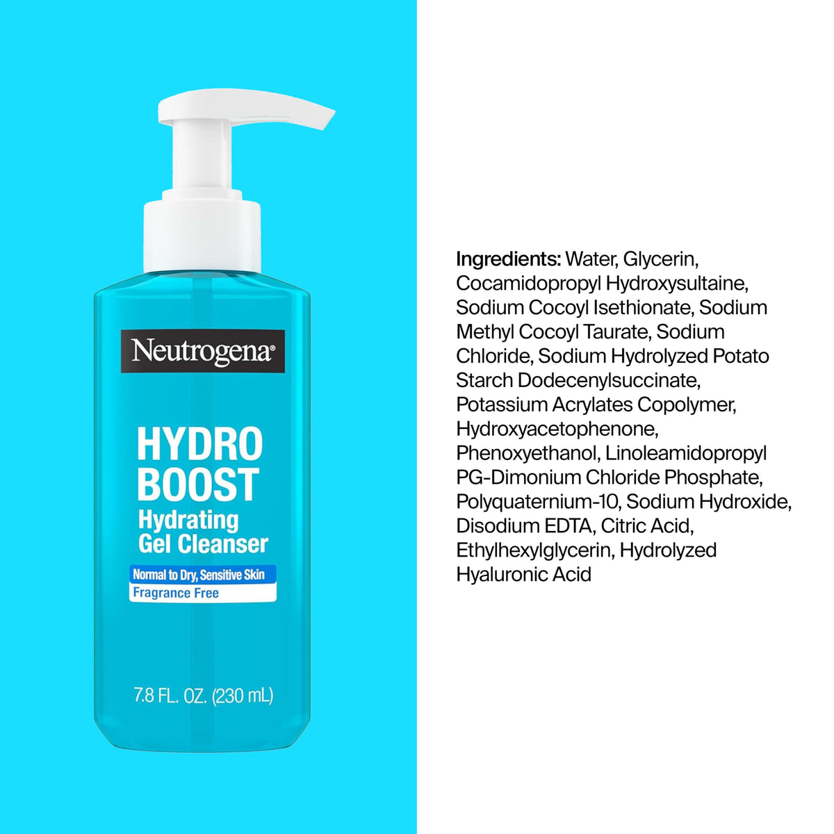 Neutrogena on bathroom shelf lifestyle image showing daily routine convenience