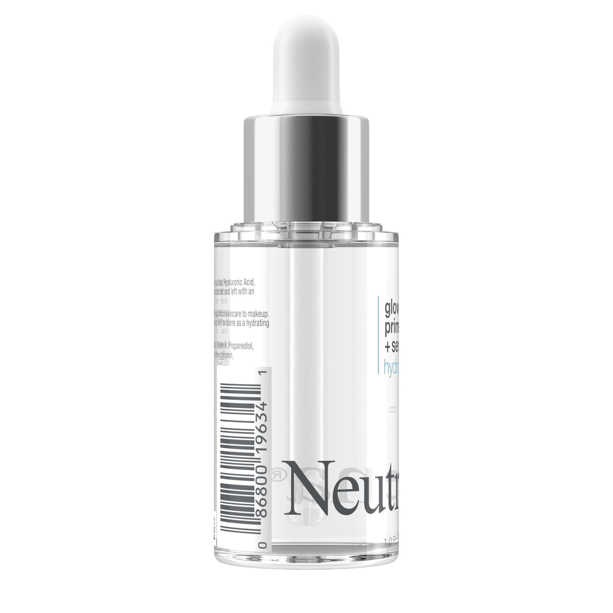 Neutrogena before and after skin surface comparison showing smoother texture