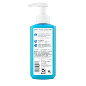 Neutrogena before-and-after photo showing softer-looking skin after cleansing benefit