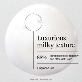 Neutrogena bottle on bathroom counter in lifestyle setting encouraging daily routine benefit