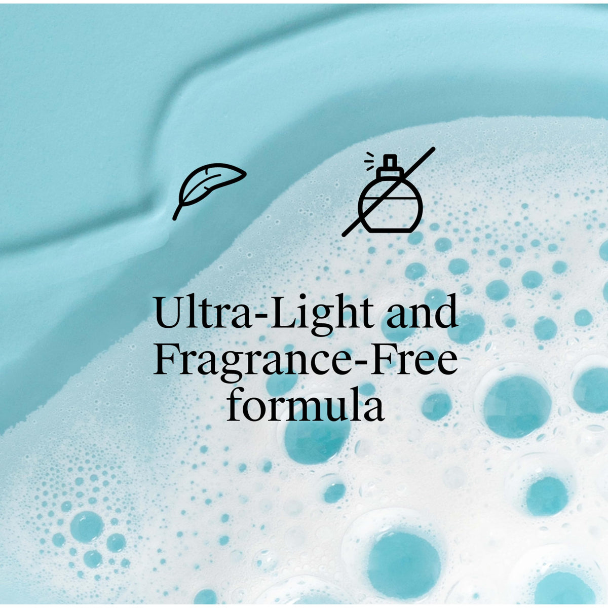 Neutrogena close-up of product label and ingredient list emphasizing hyaluronic acid