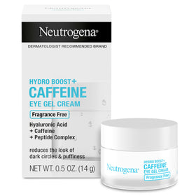 Neutrogena jar front view showing compact 0.5 oz and clean design benefit hydration