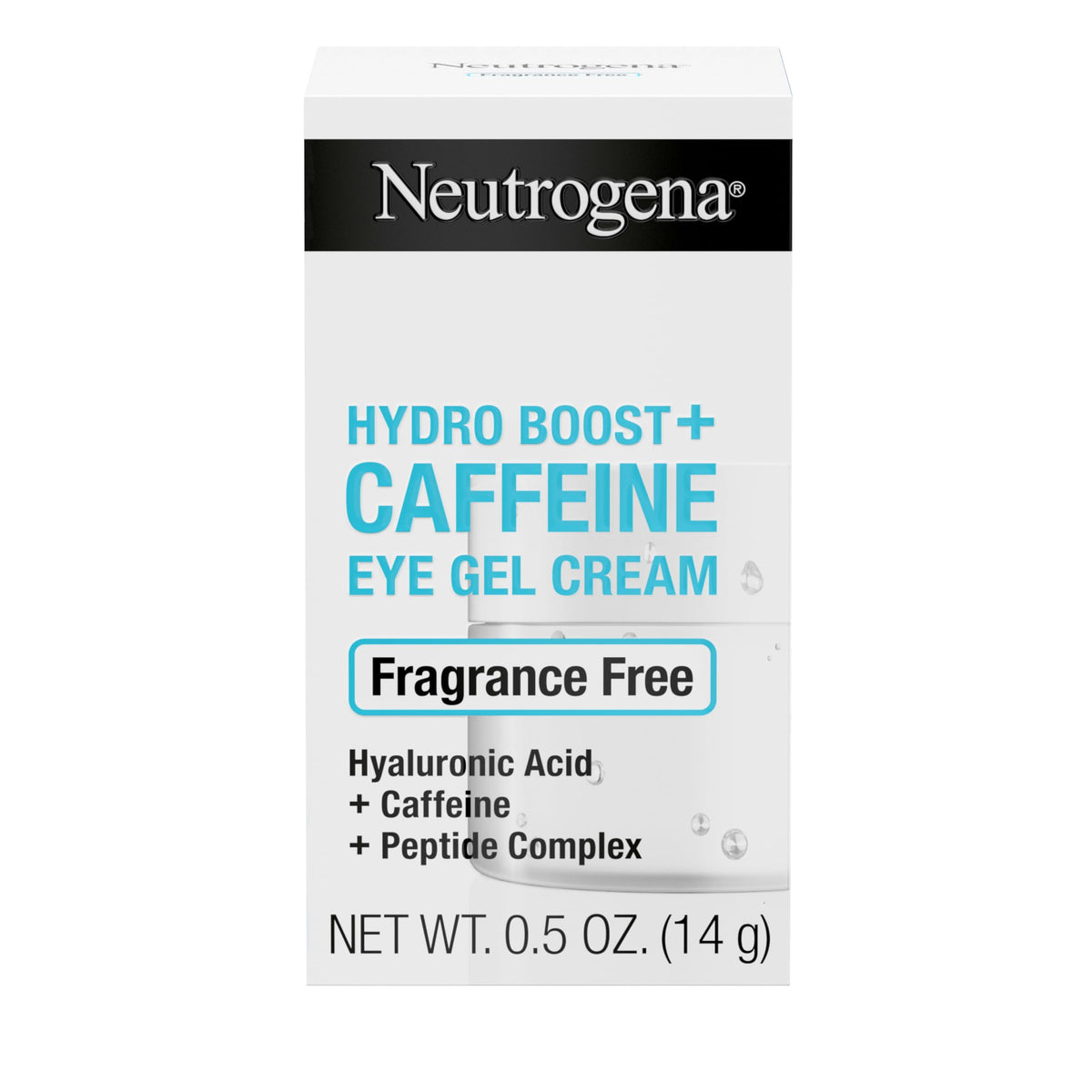 Neutrogena jar on bathroom counter lifestyle scene showing daily routine benefit