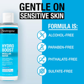 Neutrogena product lifting eye makeup gently without tugging
