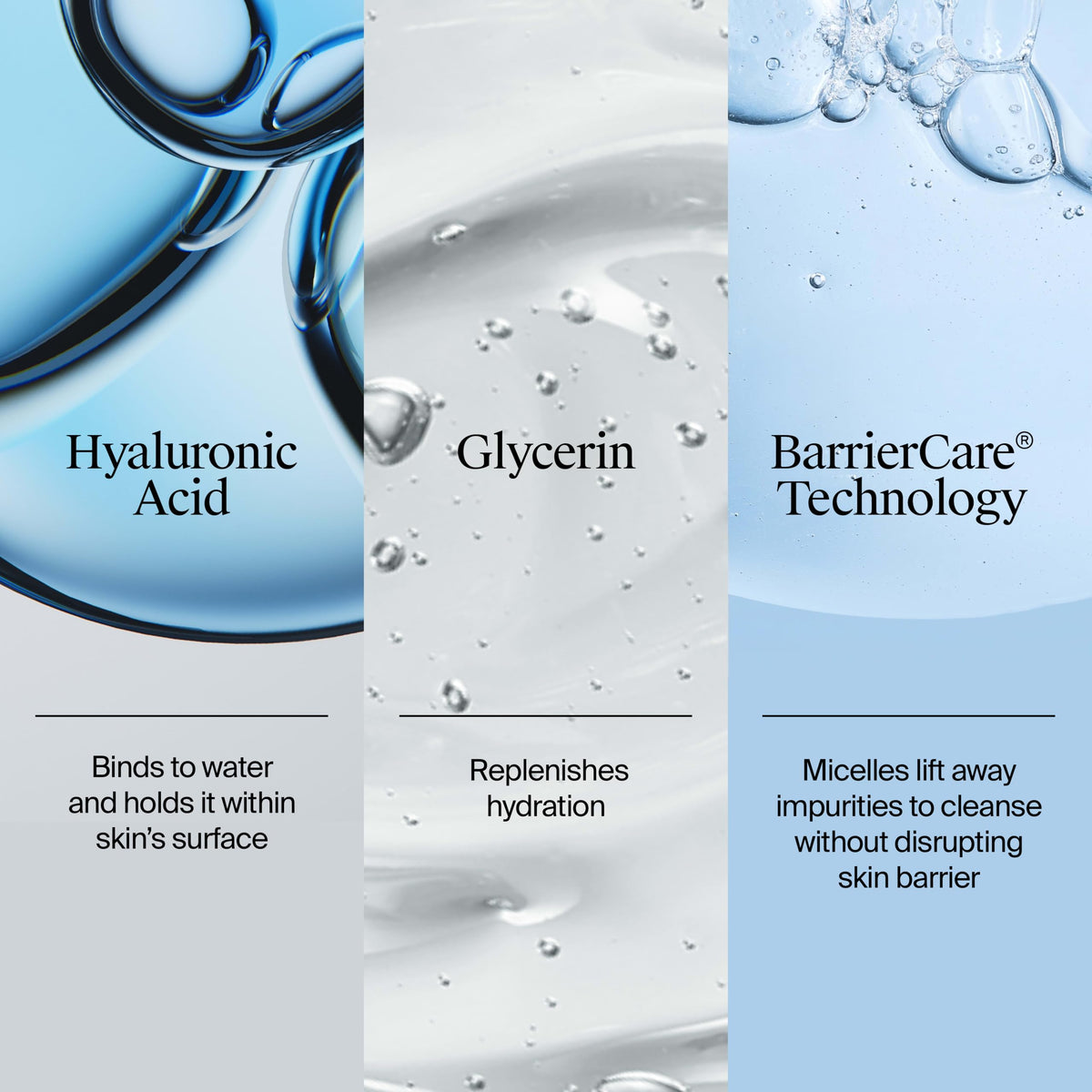 Neutrogena foam lather in hand showing gentle cleansing without dryness