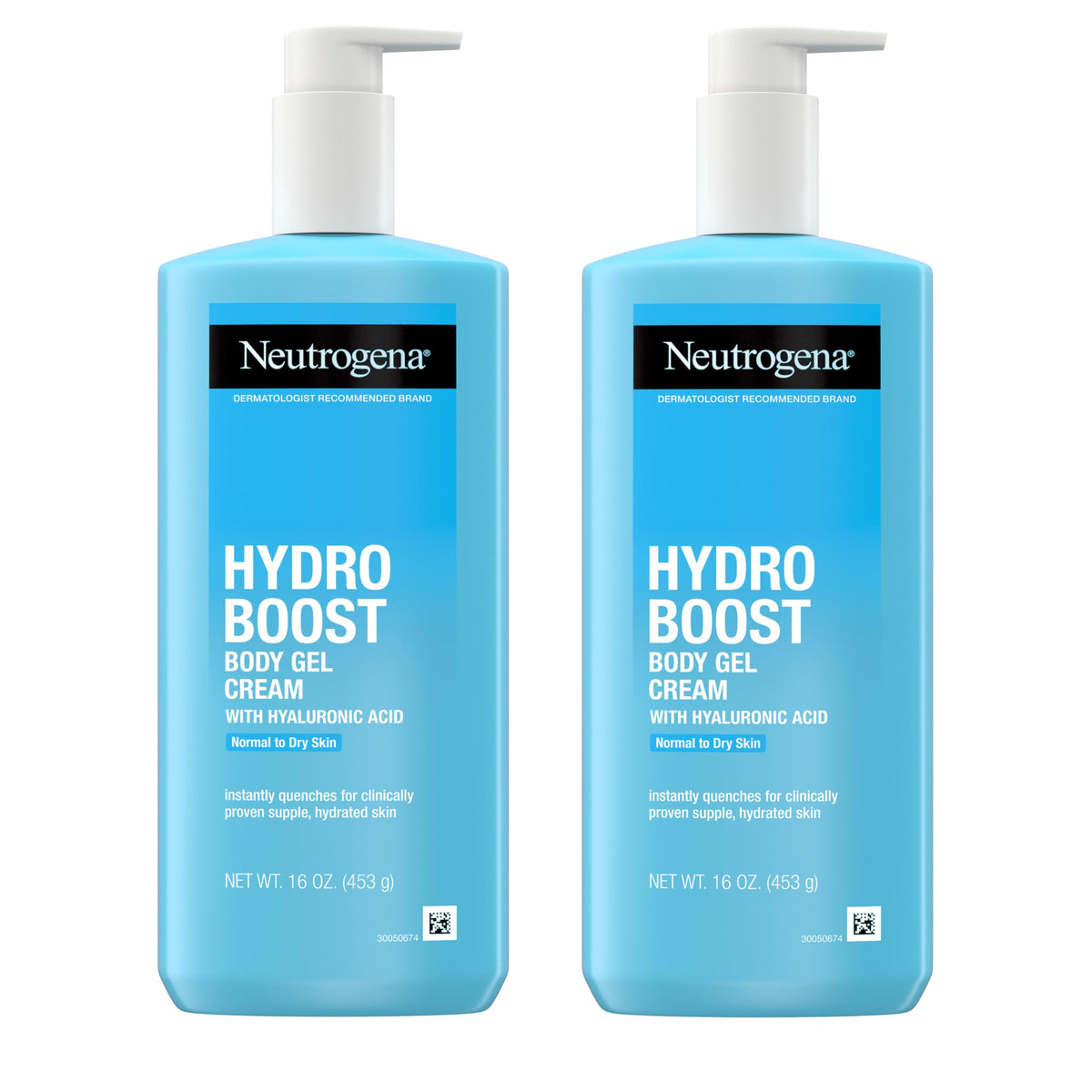 Neutrogena front packaging showing product and benefits