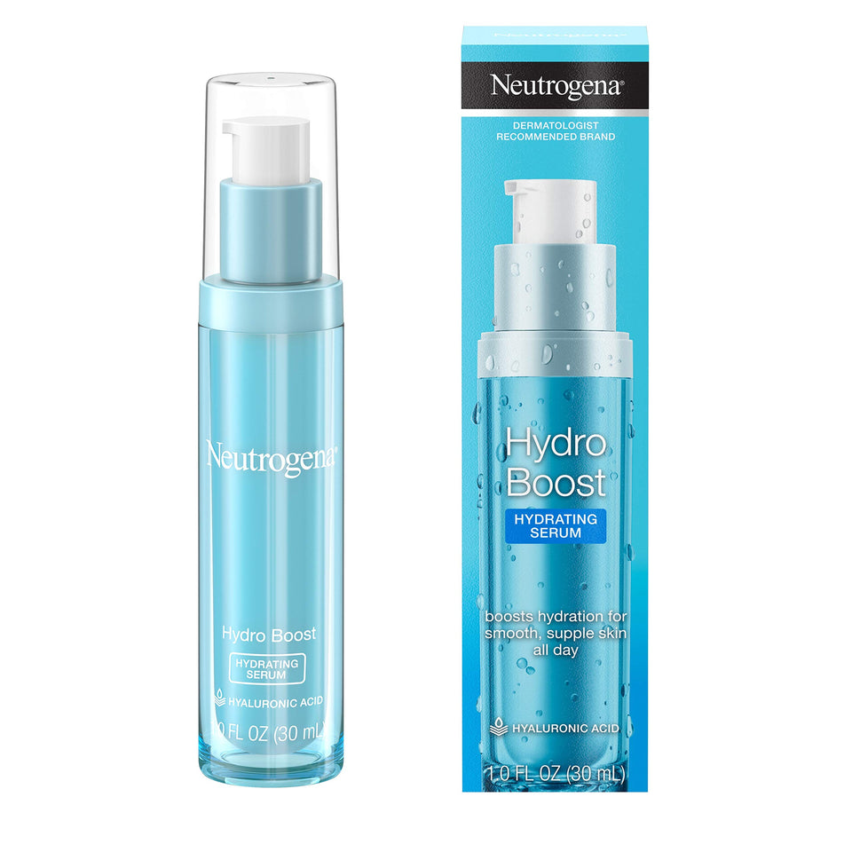 Neutrogena front packaging showing bottle and branding, conveys trust