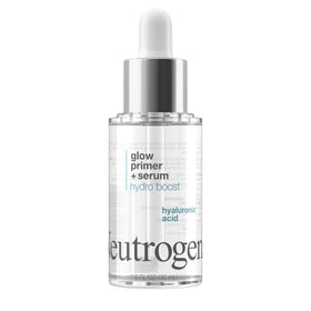 Neutrogena front packaging showing bottle and product benefit hydrated glow