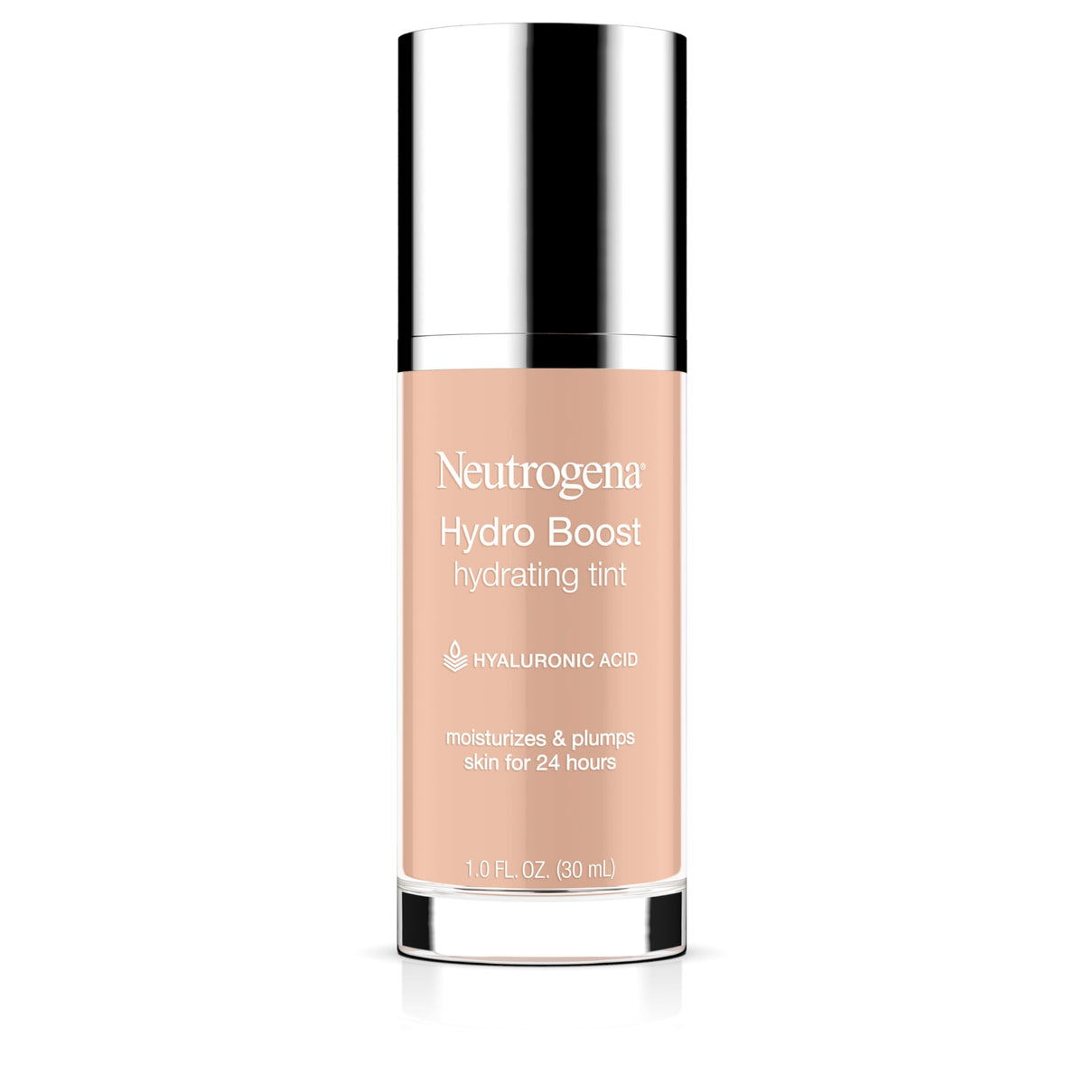 Neutrogena front packaging showing product and shade 20 Natural Ivory for easy identification