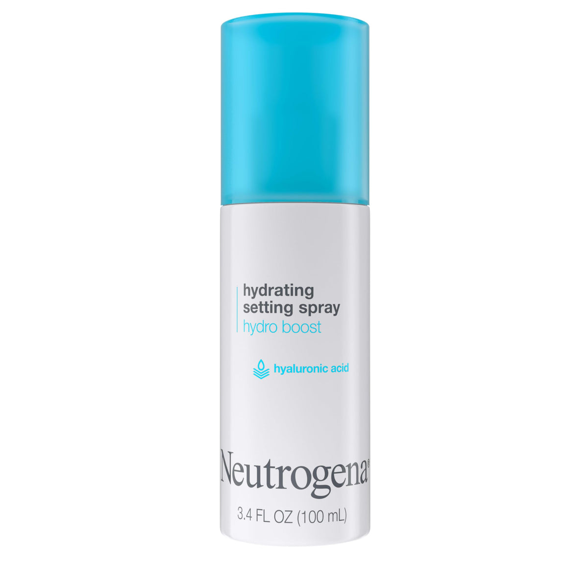 neutrogena front packaging showing bottle and branding, hydrates skin
