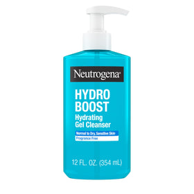 Neutrogena Hydro Boost front packaging showing bottle and product benefit