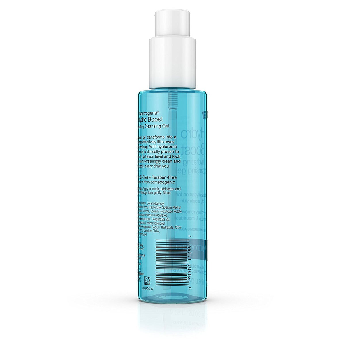 Neutrogena Hydro Boost gel texture close-up highlighting lightweight hydrating formula