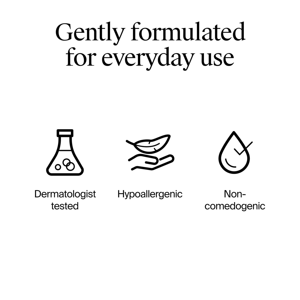 Neutrogena being applied in a skincare routine showing gentle daily use