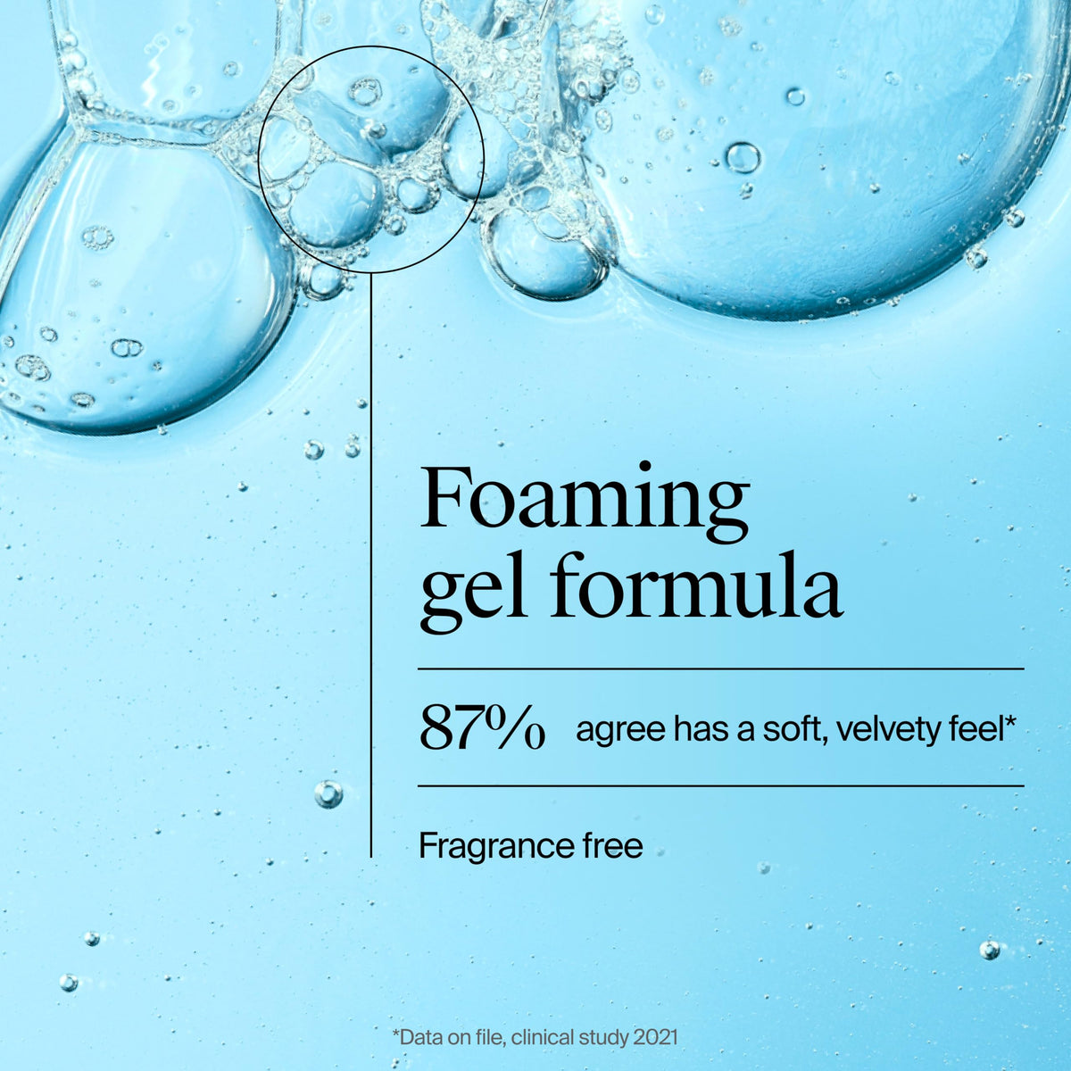 Neutrogena label close-up showing fragrance-free icons and hypoallergenic benefit