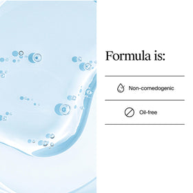 Neutrogena label close-up showing purified hyaluronic acid ingredient benefit for moisture