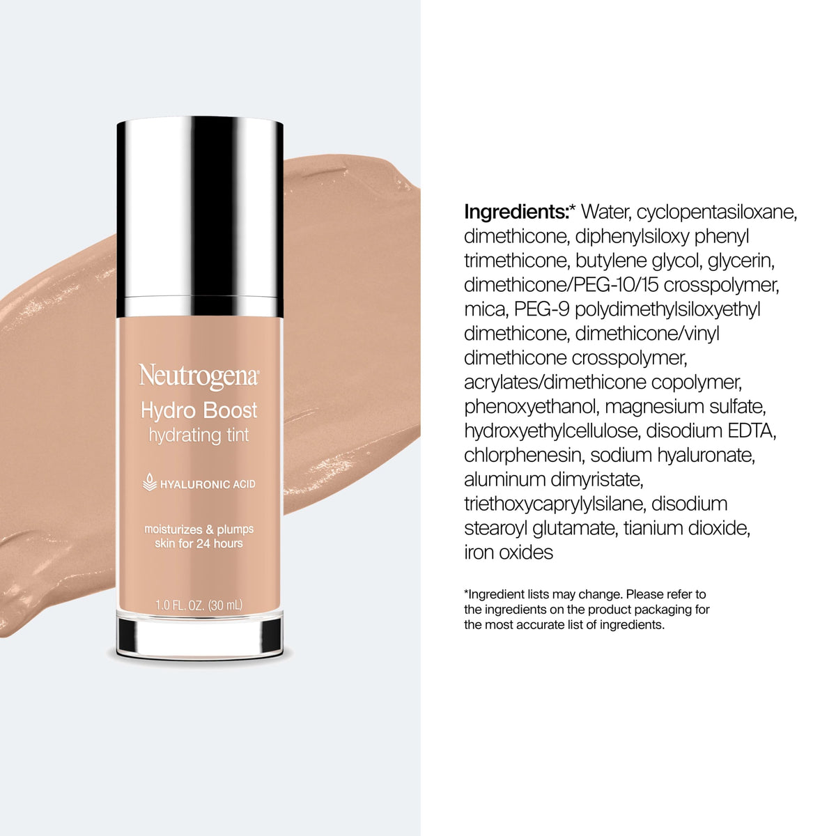 Neutrogena Hydro Boost on bathroom counter in morning routine lifestyle setting benefit
