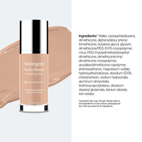 Neutrogena Hydro Boost on bathroom counter in morning routine lifestyle setting benefit