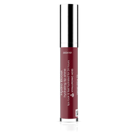 Neutrogena Hydro Boost on lips displaying hydrating berry tint and luminous finish