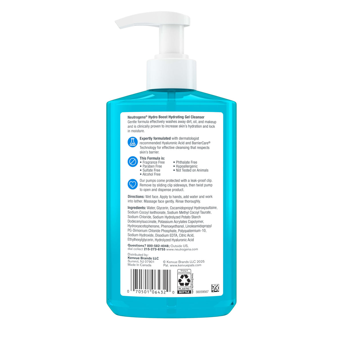 Neutrogena bottle next to Hydro Boost moisturizer suggesting layered hydration
