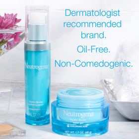 Neutrogena pipette dispensing serum, highlights precise application benefit