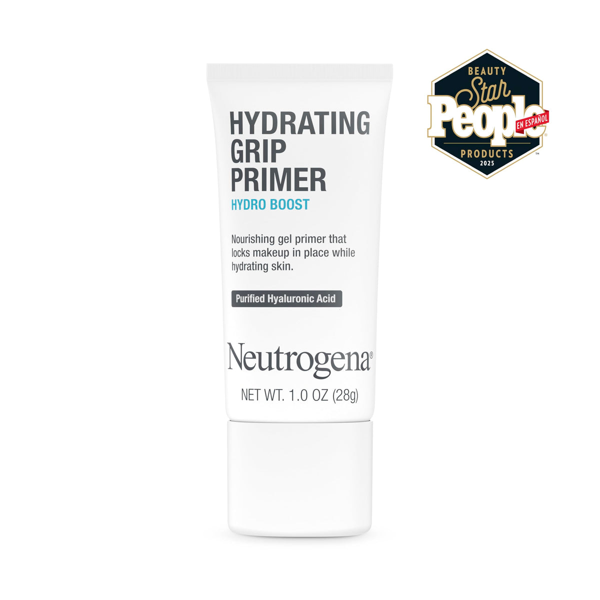 Neutrogena pump and cap detail highlighting easy dispensing
