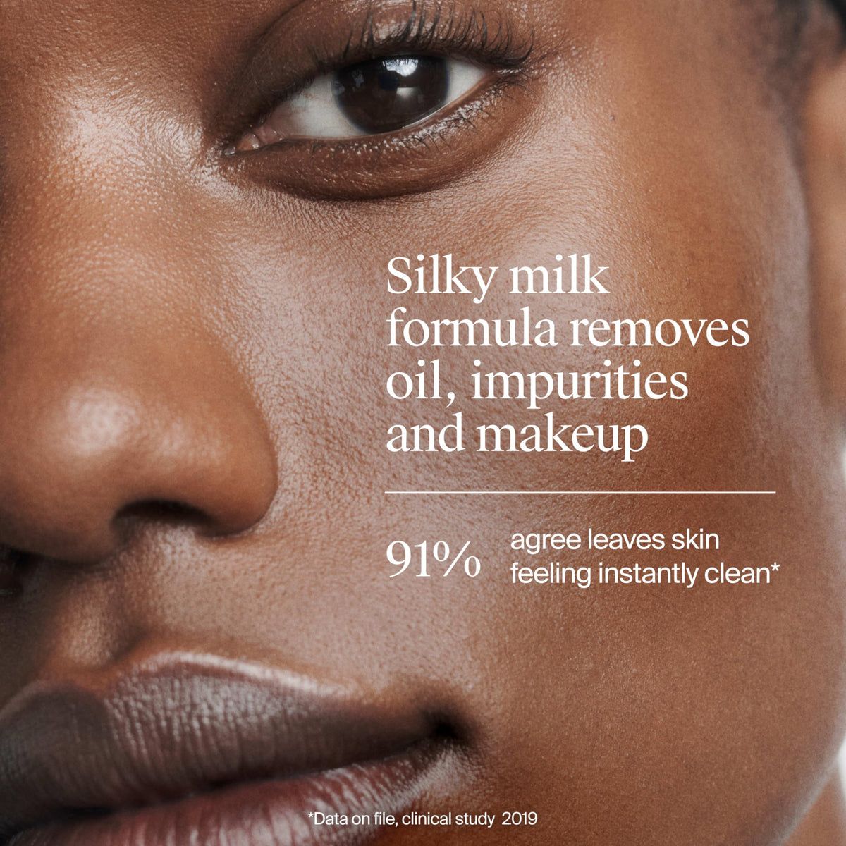 Neutrogena pump in hand during use highlighting effortless application benefit