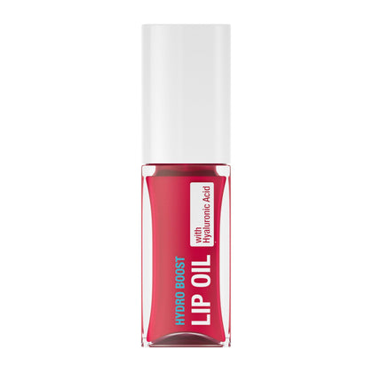 Neutrogena Hydro Boost Ruby Red front tube showing compact gloss for on-the-go hydration