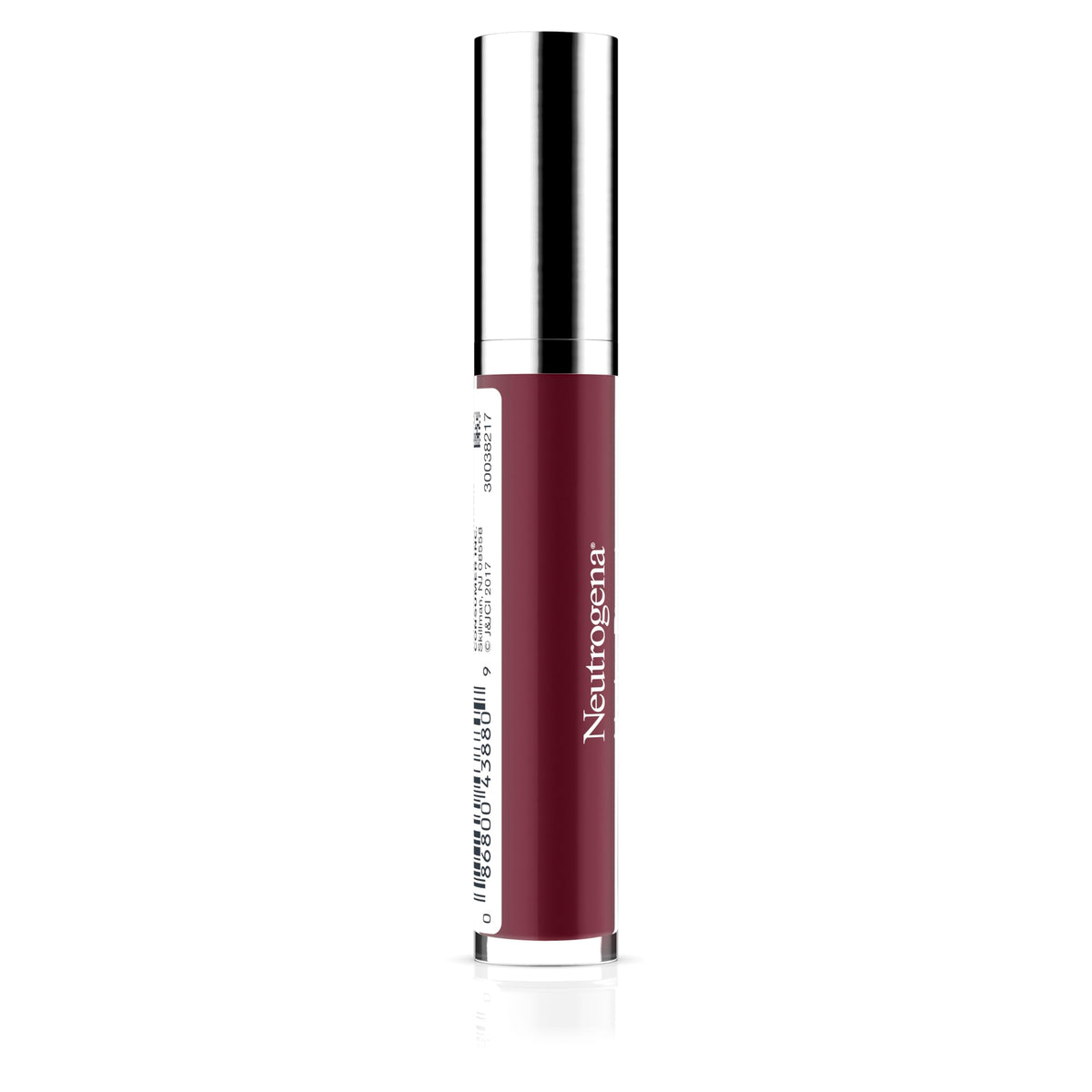 Neutrogena gloss next to coin showing compact travel-friendly size