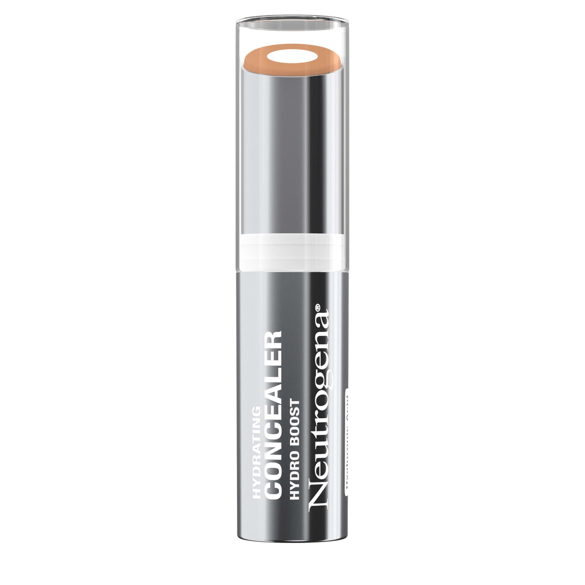 Neutrogena concealer stick open with visible product tip for precise application