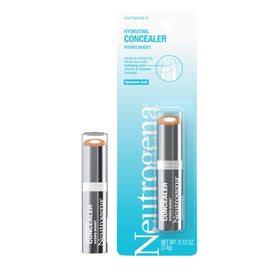 Neutrogena close-up of creamy concealer texture conveying hydrating finish