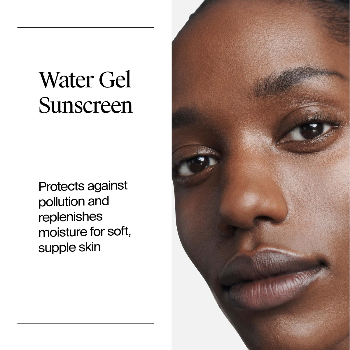 Neutrogena close-up gel texture demonstrating lightweight hydration