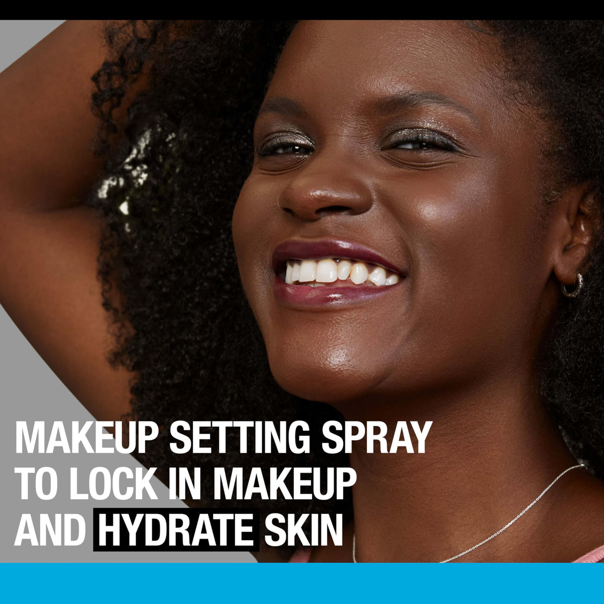 neutrogena mist texture on hand demonstrating lightweight hydration