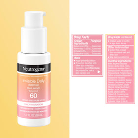 Neutrogena ingredient shot highlighting ginger and antioxidants for radiance