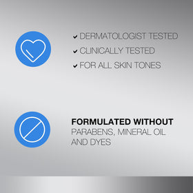 Neutrogena close-up of ingredient label highlighting pure retinol and formulation transparency