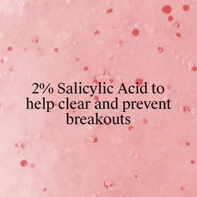 Neutrogena ingredients label highlighting salicylic acid and vitamin C benefit