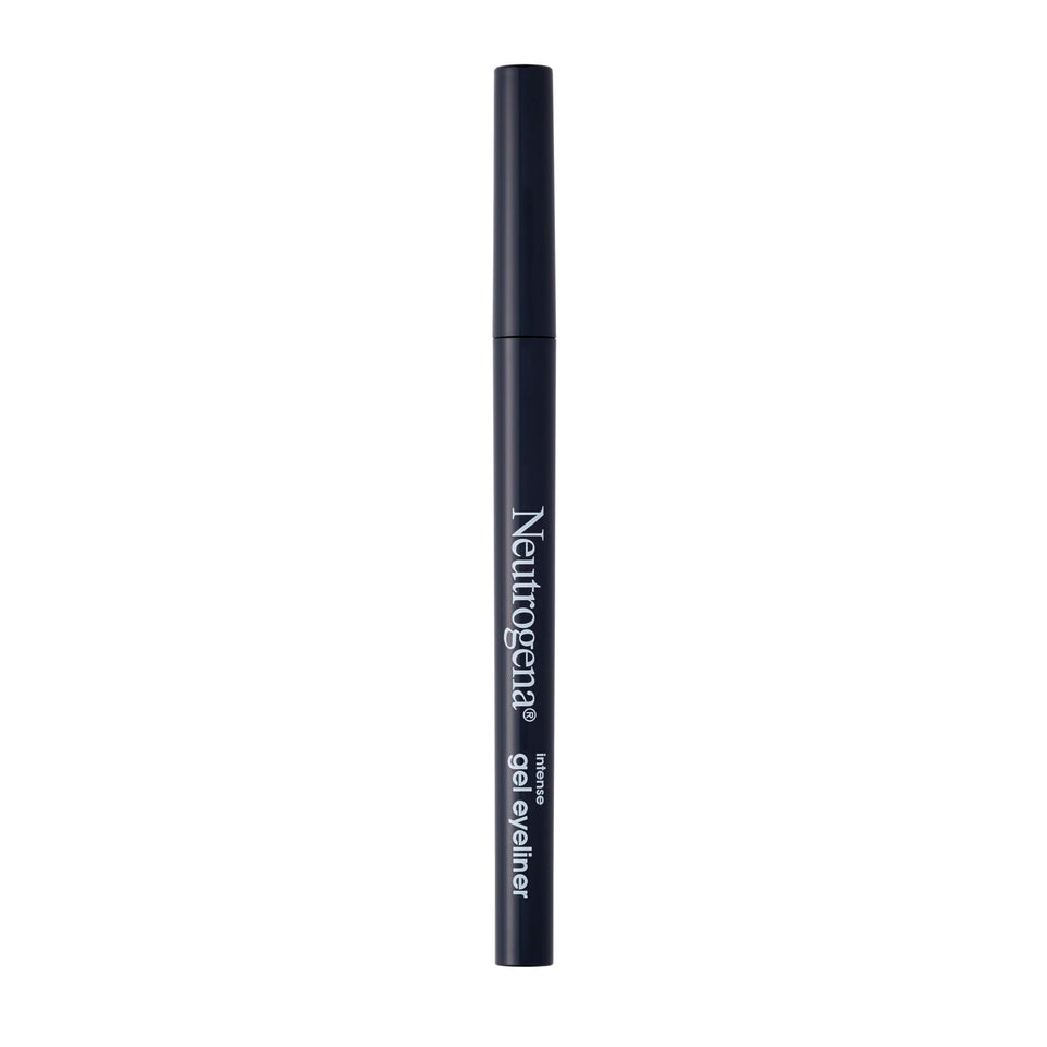 Neutrogena Intense Gel Eyeliner front packaging showing product and shade for clear choice