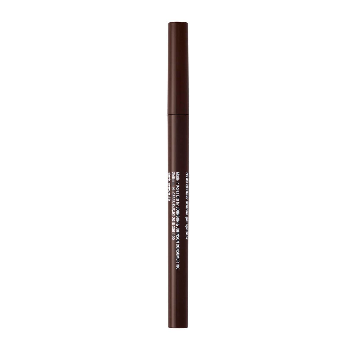 Neutrogena gel eyeliner tucked inside makeup bag illustrating everyday carry convenience