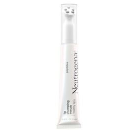 Neutrogena label and ingredients panel emphasizing peptide and antioxidant formulation benefits