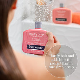 Neutrogena label closeup highlighting ingredients and gentle formula benefit