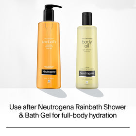 Neutrogena label close-up highlighting sesame formula and ingredient benefits