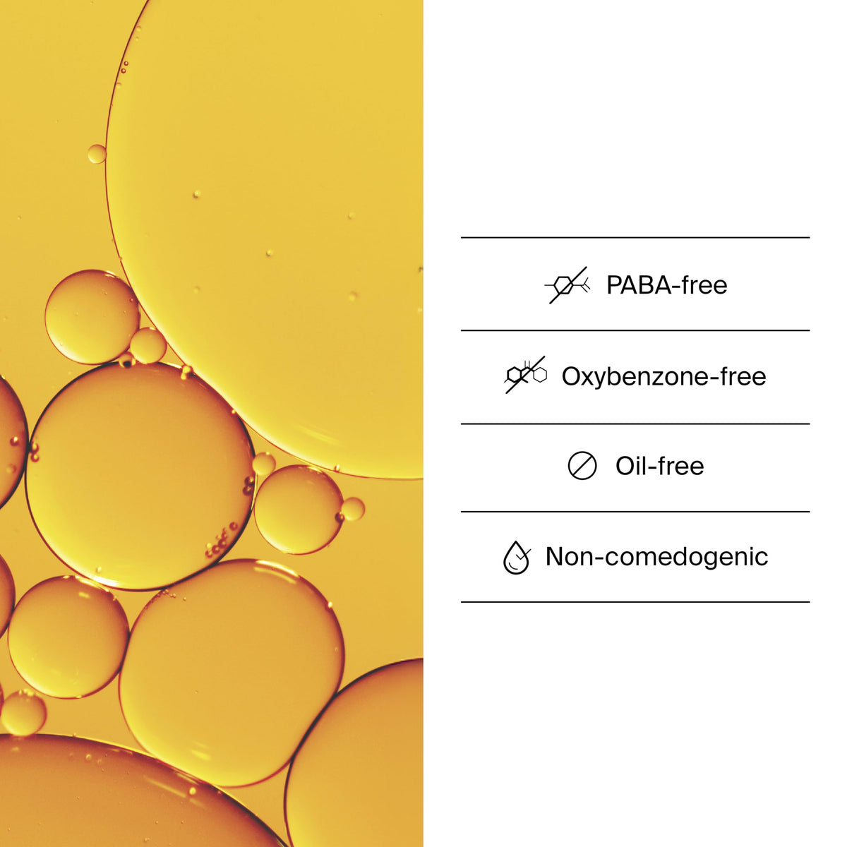 Neutrogena product label with SPF and oxybenzone-free ingredient details visible
